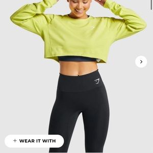 Gymshark Training Cropped Sweater